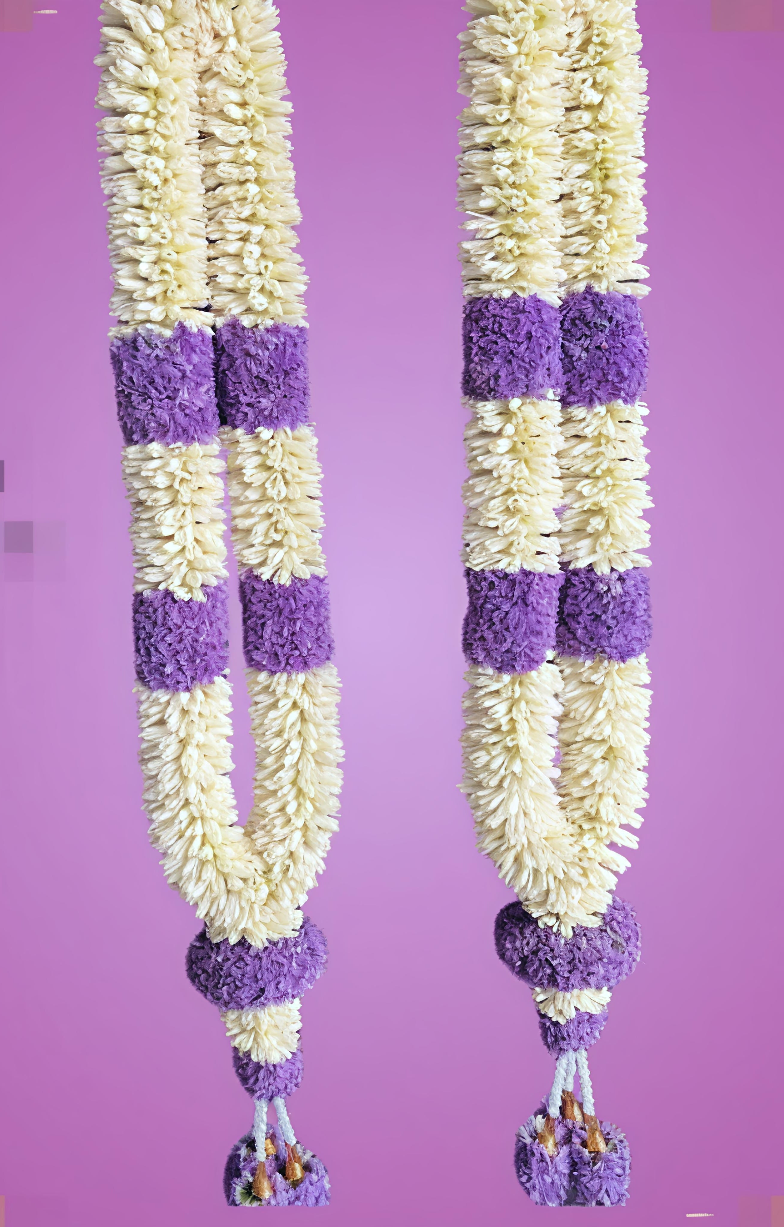 Sampanki & blue Daisy  malai